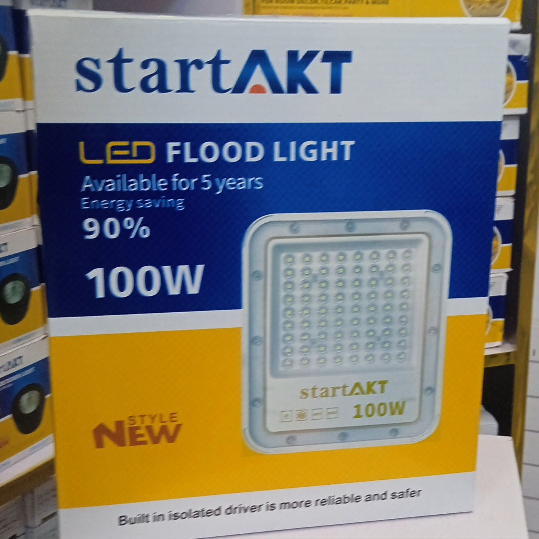 Electric Powered 100W Flood Light-StartAKT